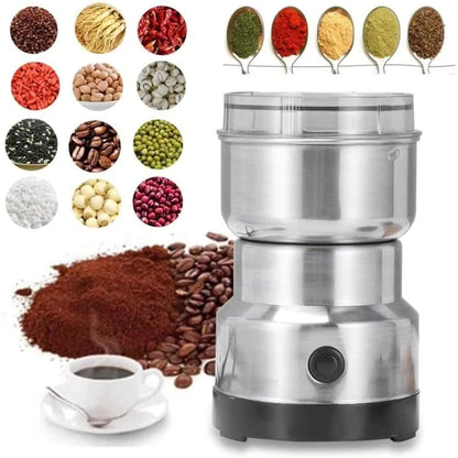 Multifunctional Electric Masala Grinder Machine - Stainless Steel Body