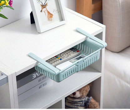 Pack of 3 High Quality Adjustable Fridge Storage Basket Racks Expandable Plastic Fridge Storage Rack