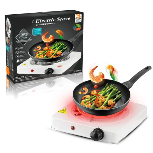 RAF Electric Stove Single Burner (CHULA) For Cooking, Heat up in just 2 min (3 Year Brand Warranty)