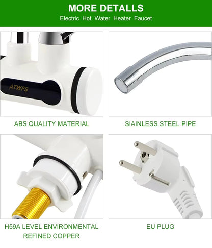 Instant Electric Water Heater Tap – Electric Faucet Tap With Shower