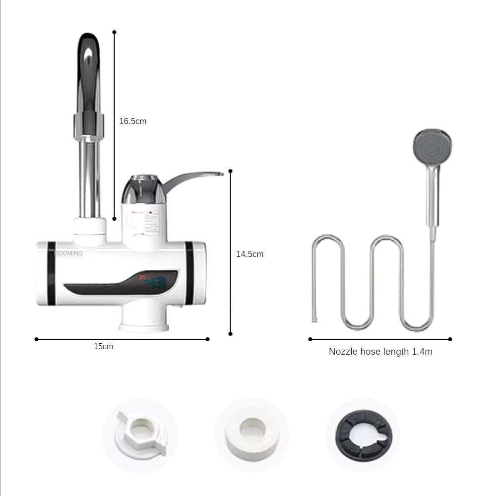 Instant Electric Water Heater Tap – Electric Faucet Tap With Shower