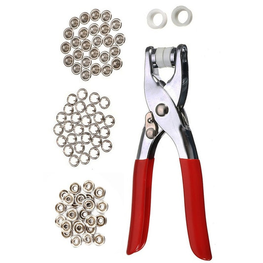 Plier Tool Metal Snap Button 30 Pcs Thickened Snap Fastener Kit DIY Craft Supplies Buttons For Clothing Jeans Sewing Accessories