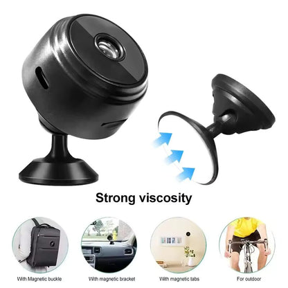 A9 Mini Wireless Spy Camera – HD Night Vision, Motion Detection For Ultimate Security!