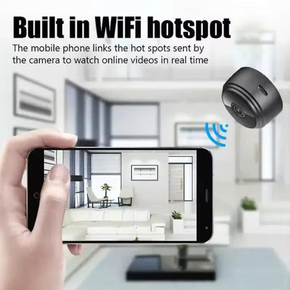 A9 Mini Wireless Spy Camera – HD Night Vision, Motion Detection For Ultimate Security!