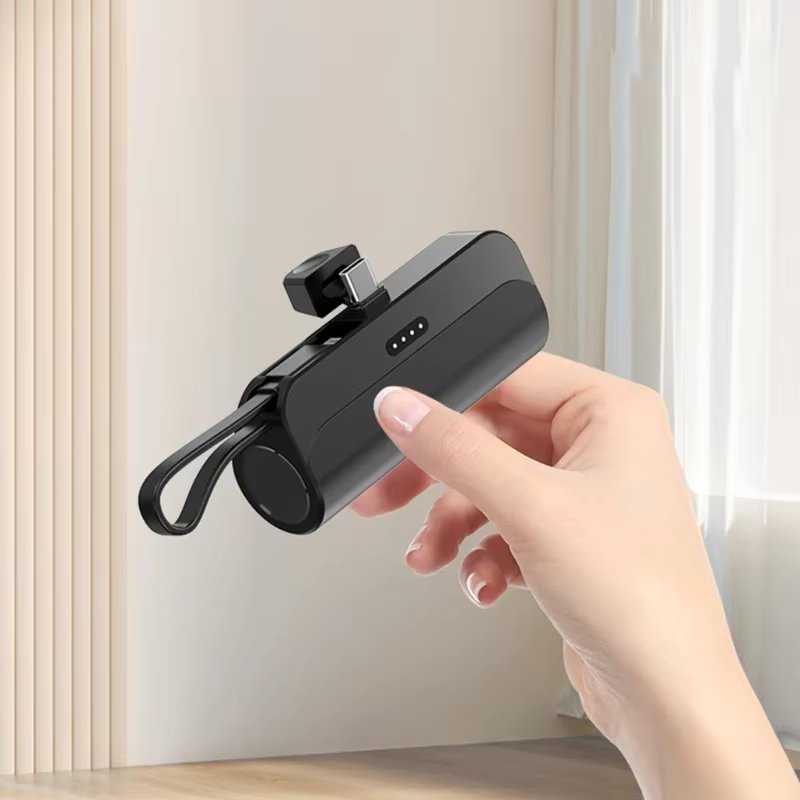 2 in 1 Powerful Mini Ever Ready Power Bank for iPhone and USB-C Port