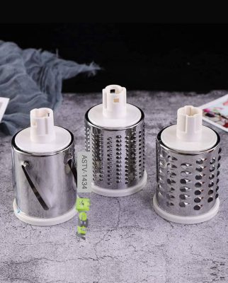 Multifunctional Table Top Drum Grater Vegetable Slicer and Cutter