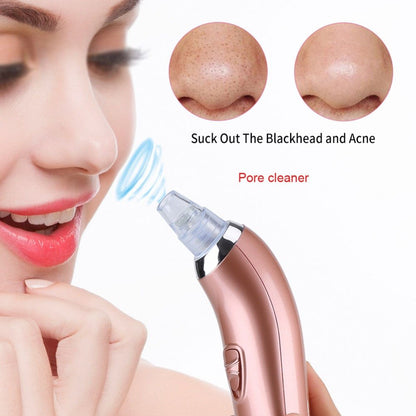 Electric Blackhead Acne Oil Remover Vacuum Suction Face Pore Cleaner Facial Beauty Equipment,Blackhead Removal Machine