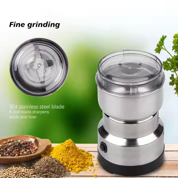 Multifunctional Electric Masala Grinder Machine - Stainless Steel Body