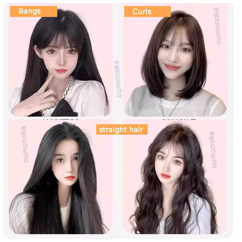 Mini Hair Straightener and Curler Ceramic Flat Iron Small & Lightweight