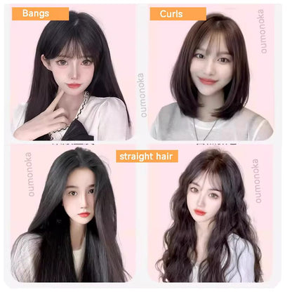 Mini Hair Straightener and Curler Ceramic Flat Iron Small & Lightweight