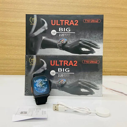 Latest T10 Ultra 2 Big Size Smart Watch 2.20 Infinite Display 49MM